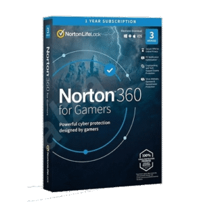 Norton 360 for Gamers – 1 Year – 3 Devices – Global
